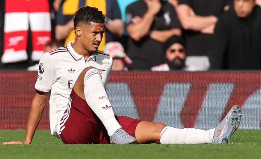 Screenshot 2025-09-07 072046 Chấn thương mắt cá chân của William Saliba