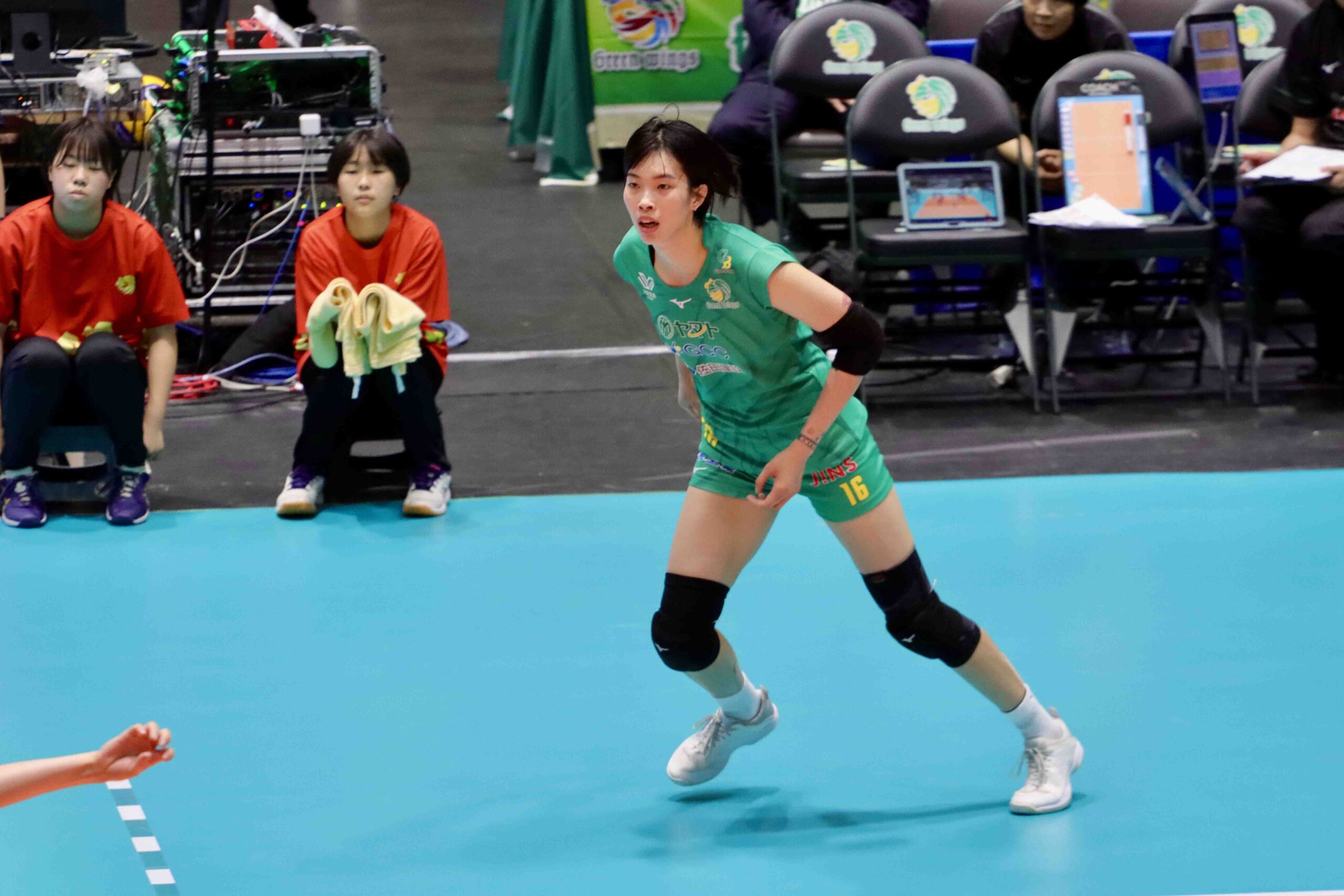 Thanh Thúy lại tỏa sáng rực rỡ trong màu áo Gunma Green Wings