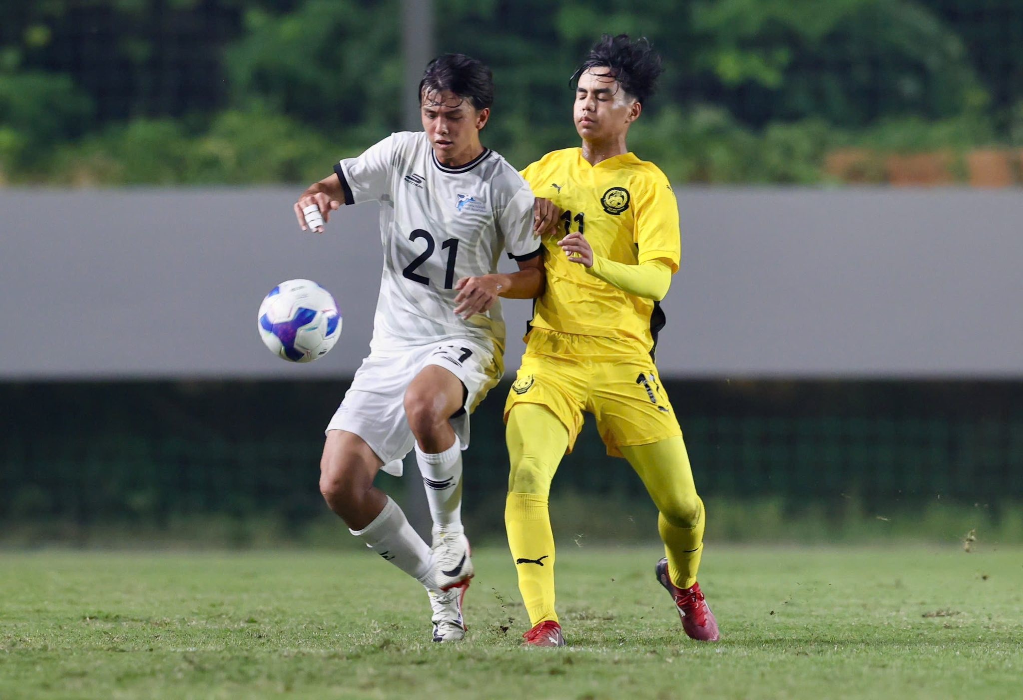 U17 Malaysia duy trì thế trận 1 chiều trong toàn bộ thời gian trận đấu