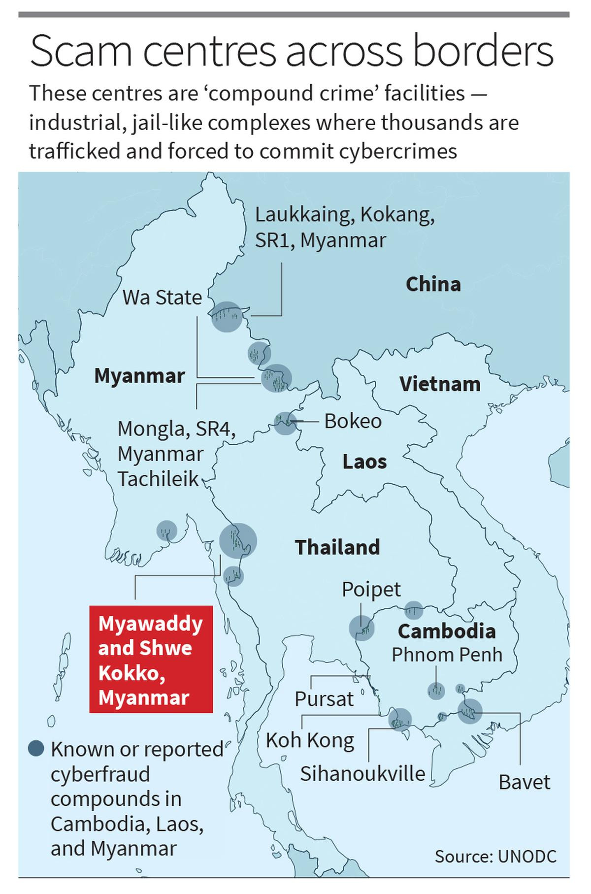 Các điểm nóng scam tại Đông Nam Á